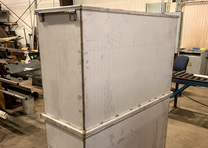 custom steel cabinet